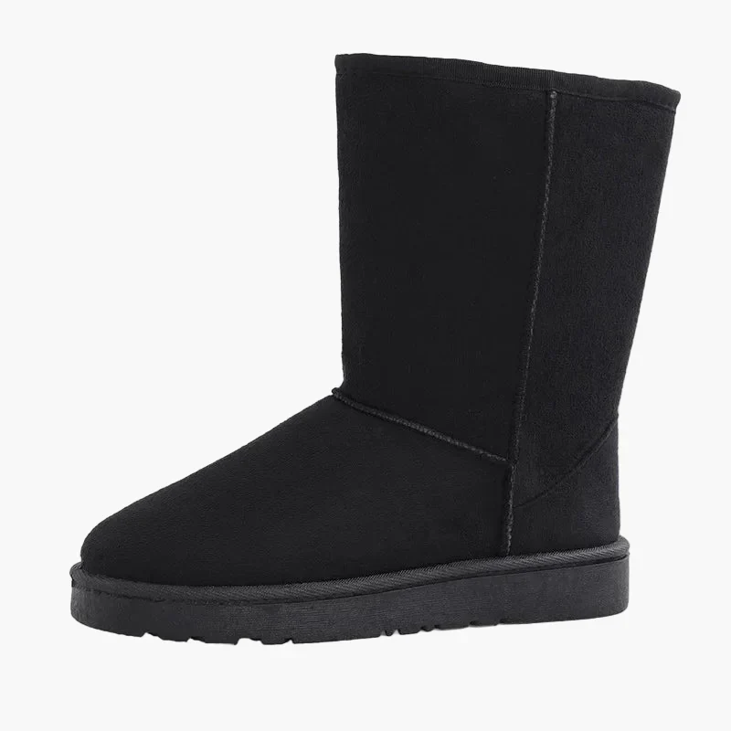 Bottes d'hiver décontractées pour femme - Style classique polyvalent pour temps froid - Image 3
