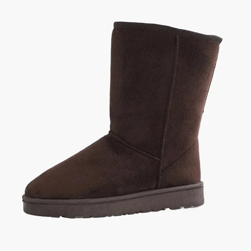 Bottes d'hiver décontractées pour femme - Style classique polyvalent pour temps froid - Image 4