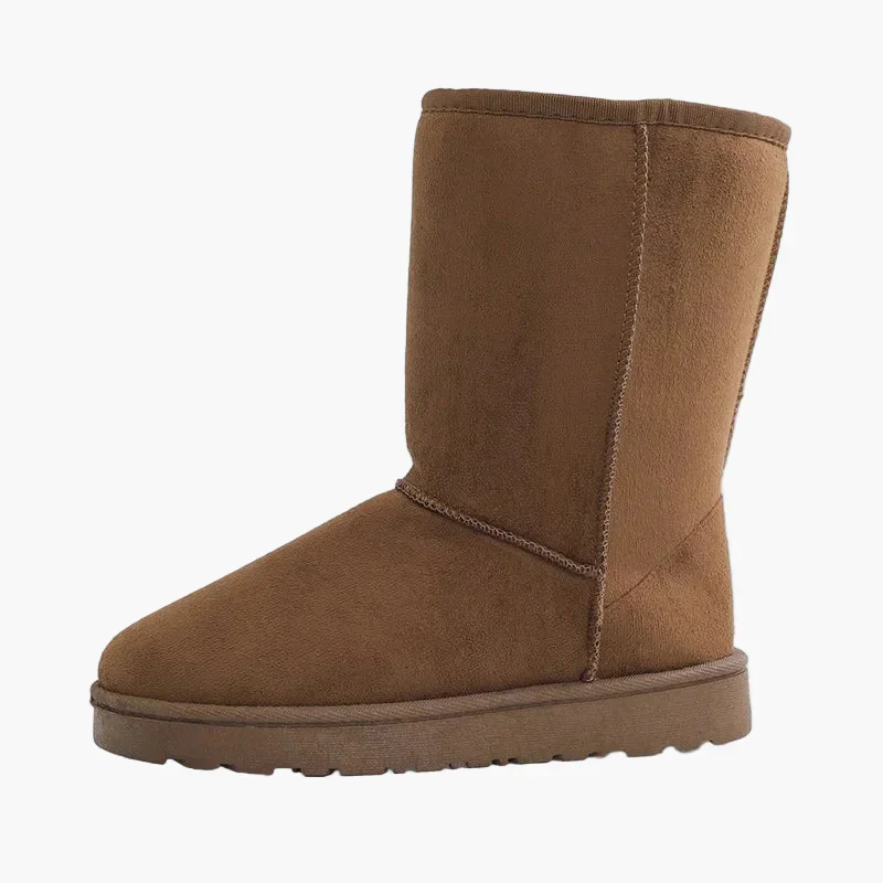 Bottes d'hiver décontractées pour femme - Style classique polyvalent pour temps froid - Image 5