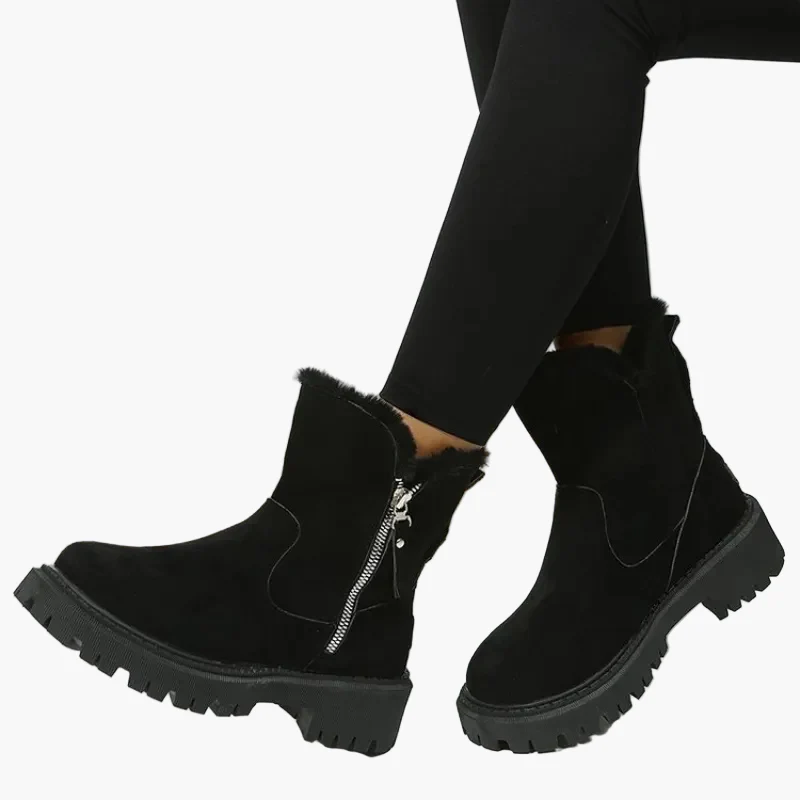 Bottes d'hiver femme stylées confortables pour la marche et le quotidien - Image 4