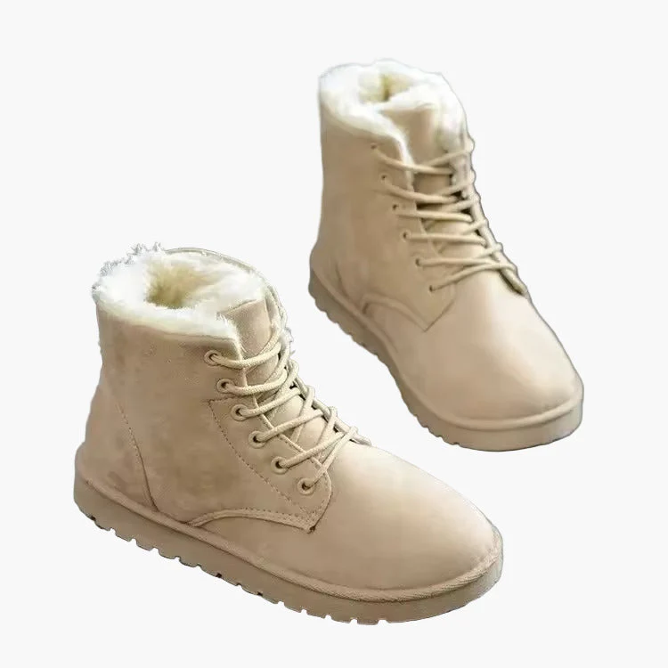 Bottes d'hiver montantes pour femme style décontracté chaud - Image 10