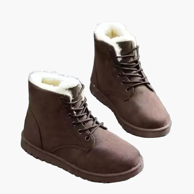 Bottes d'hiver montantes pour femme style décontracté chaud - Image 6