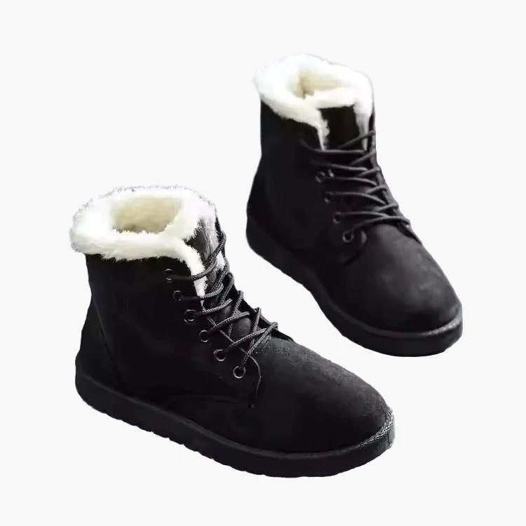 Bottes d'hiver montantes pour femme style décontracté chaud - Image 7