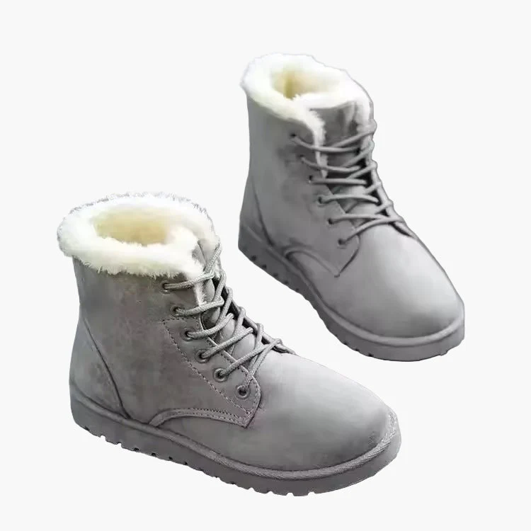 Bottes d'hiver montantes pour femme style décontracté chaud - Image 8