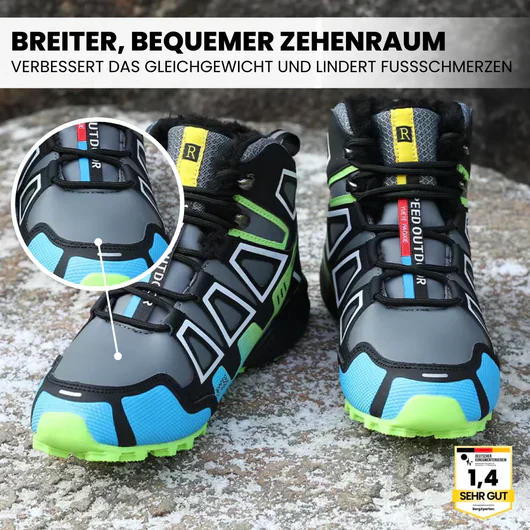 Bottes de randonnée orthopédiques homme style sport pour confort et soutien quotidien - Image 4