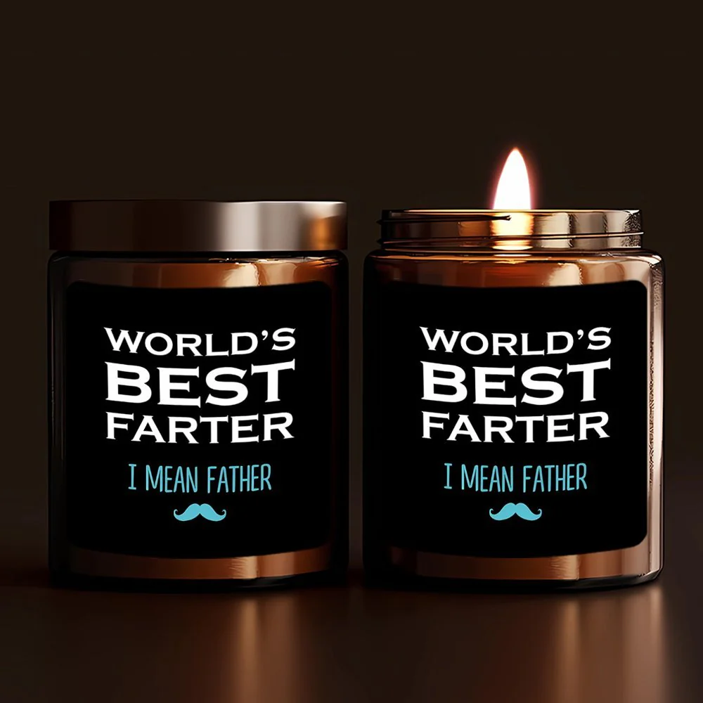 Bougie Cadeau Humour pour Homme – Décoration Originale pour Papa, Idée Drôle Fête des Pères - Image 2