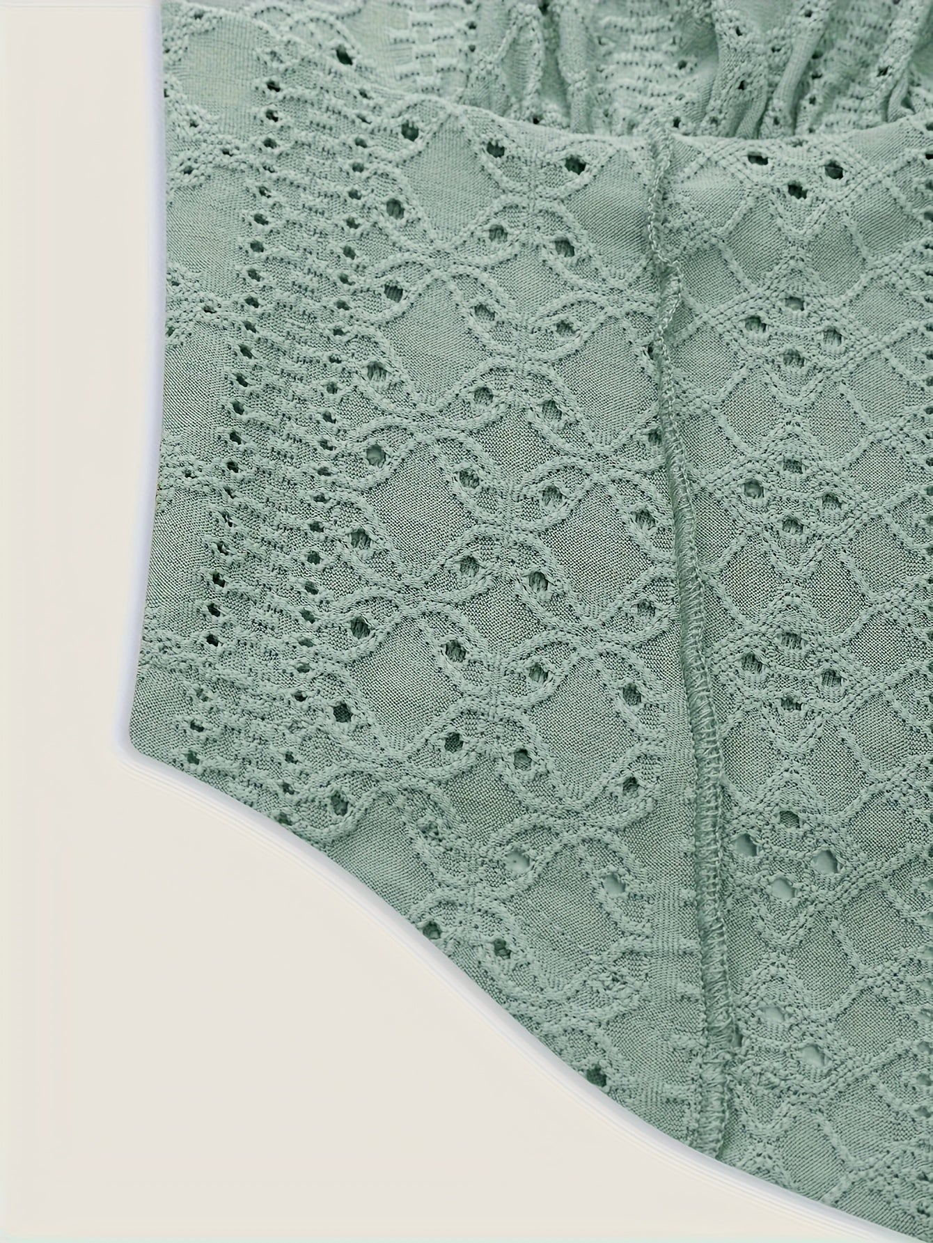Bustier féminin style corset brodé chic pour printemps et été - Image 9