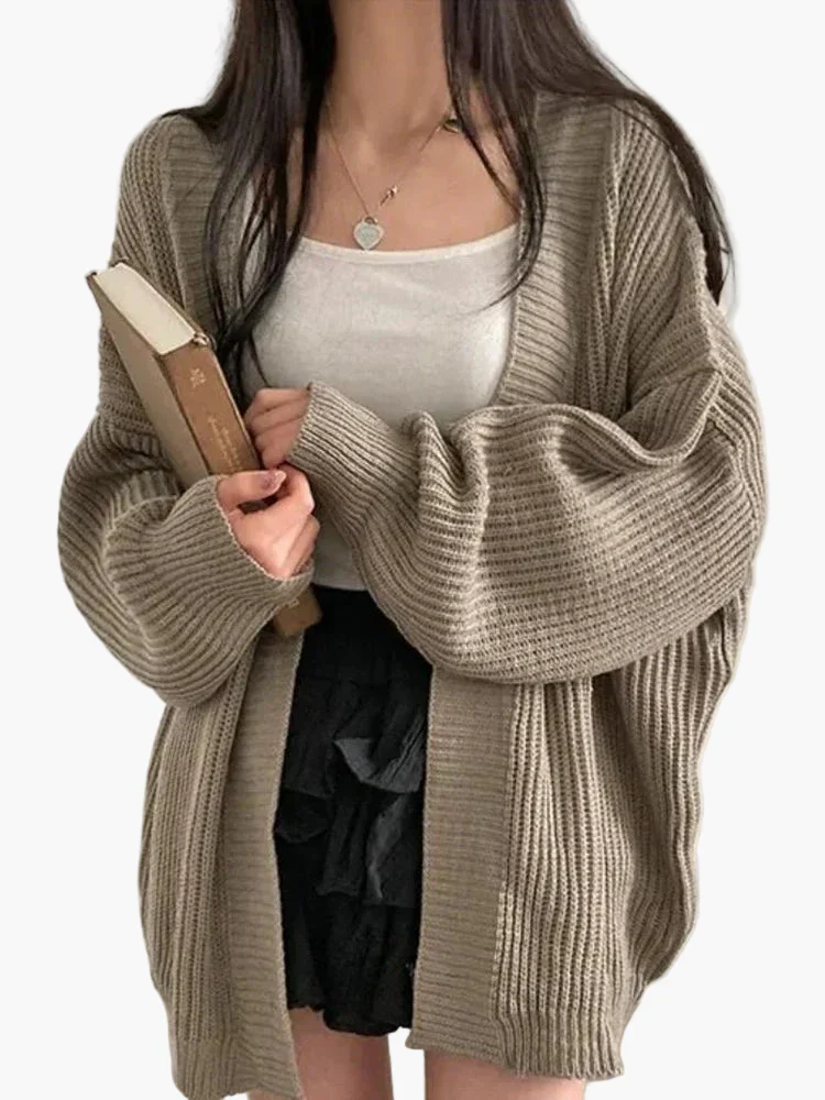 Cardigan ample décontracté pour femme, style quotidien tendance - Image 2