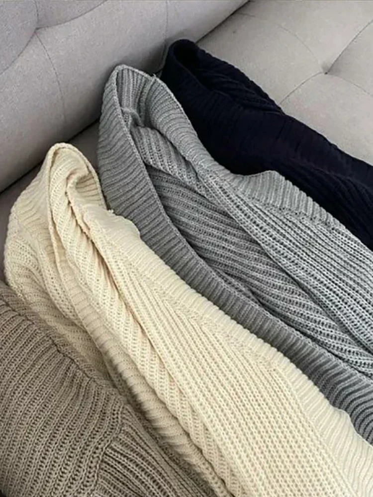 Cardigan ample décontracté pour femme, style quotidien tendance - Image 6
