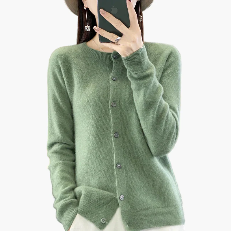 Cardigan élégant femme style décontracté parfait pour l'automne et l'hiver - Image 10