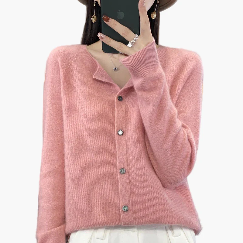 Cardigan élégant femme style décontracté parfait pour l'automne et l'hiver - Image 11