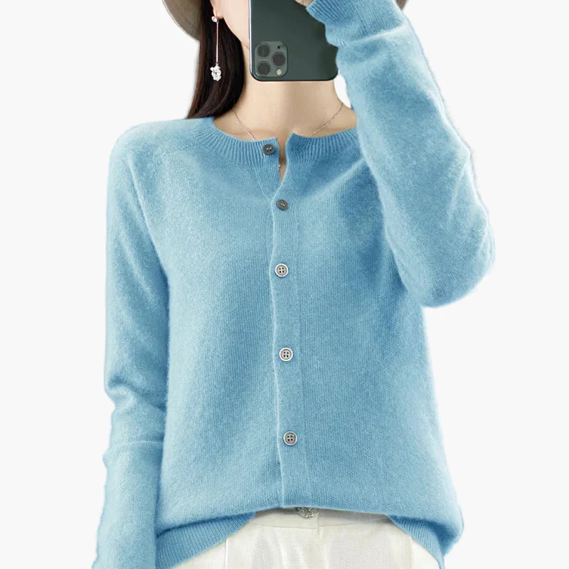 Cardigan élégant femme style décontracté parfait pour l'automne et l'hiver - Image 15