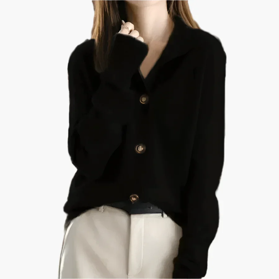 Cardigan Femme Élégant et Douillet Style Décontracté pour Automne et Hiver - Image 8