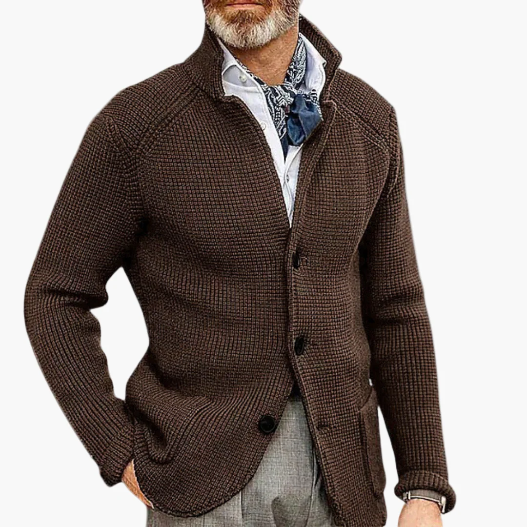 Cardigan homme élégant style casual pour toutes occasions - Image 2