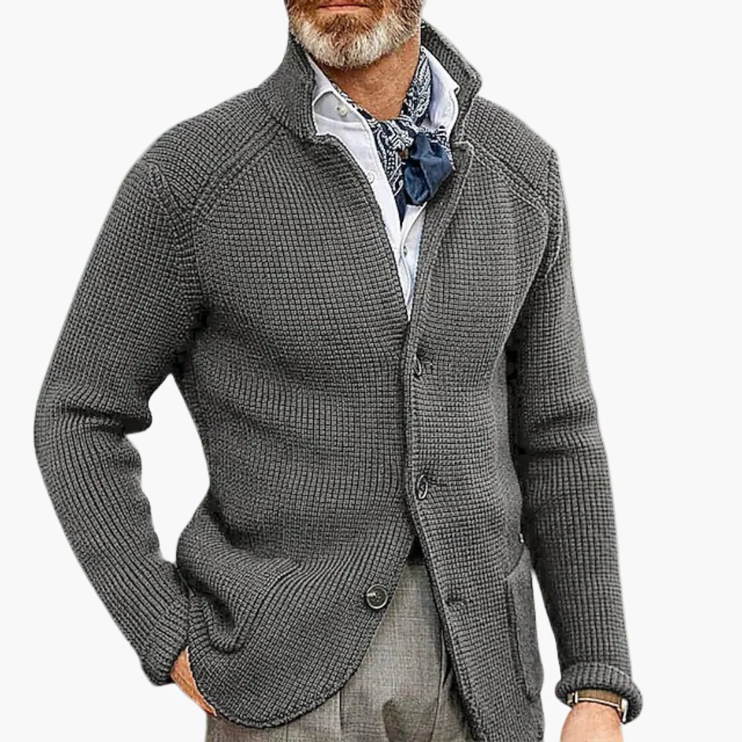 Cardigan homme élégant style casual pour toutes occasions - Image 5