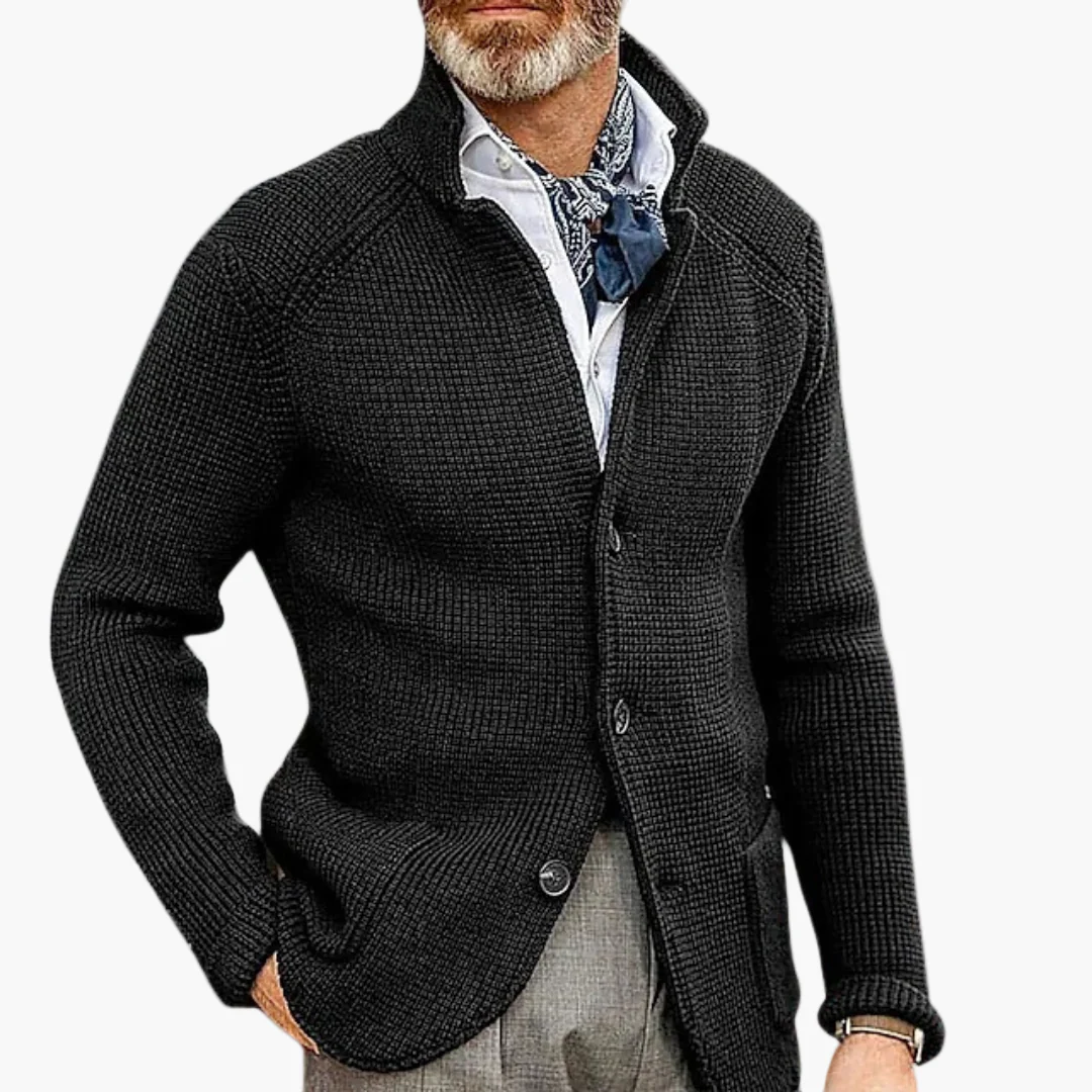 Cardigan homme élégant style casual pour toutes occasions - Image 6