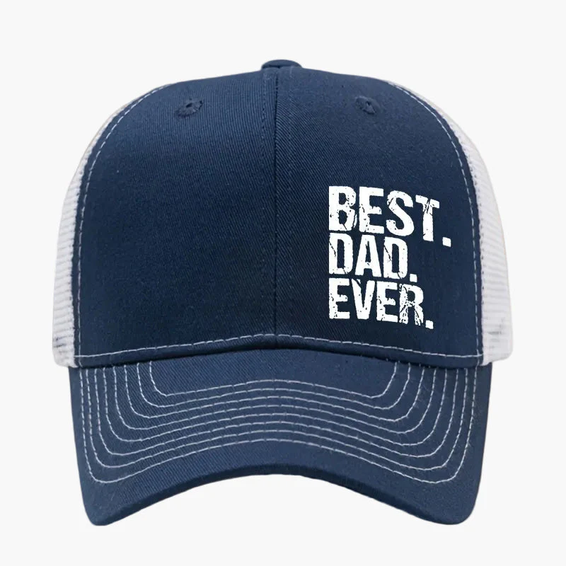 Casquette style trucker pour homme - Meilleur Papa - Accessoire décontracté fête des pères - Image 10