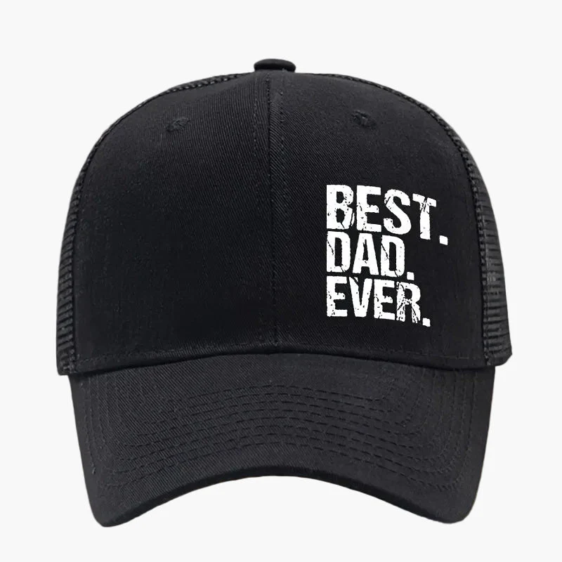 Casquette style trucker pour homme - Meilleur Papa - Accessoire décontracté fête des pères - Image 11