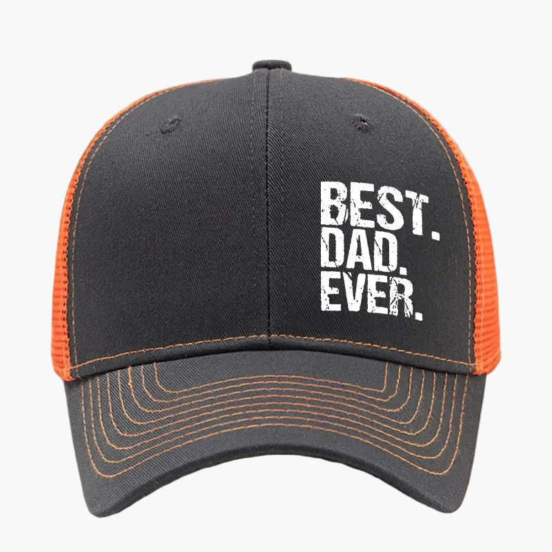 Casquette style trucker pour homme - Meilleur Papa - Accessoire décontracté fête des pères - Image 12