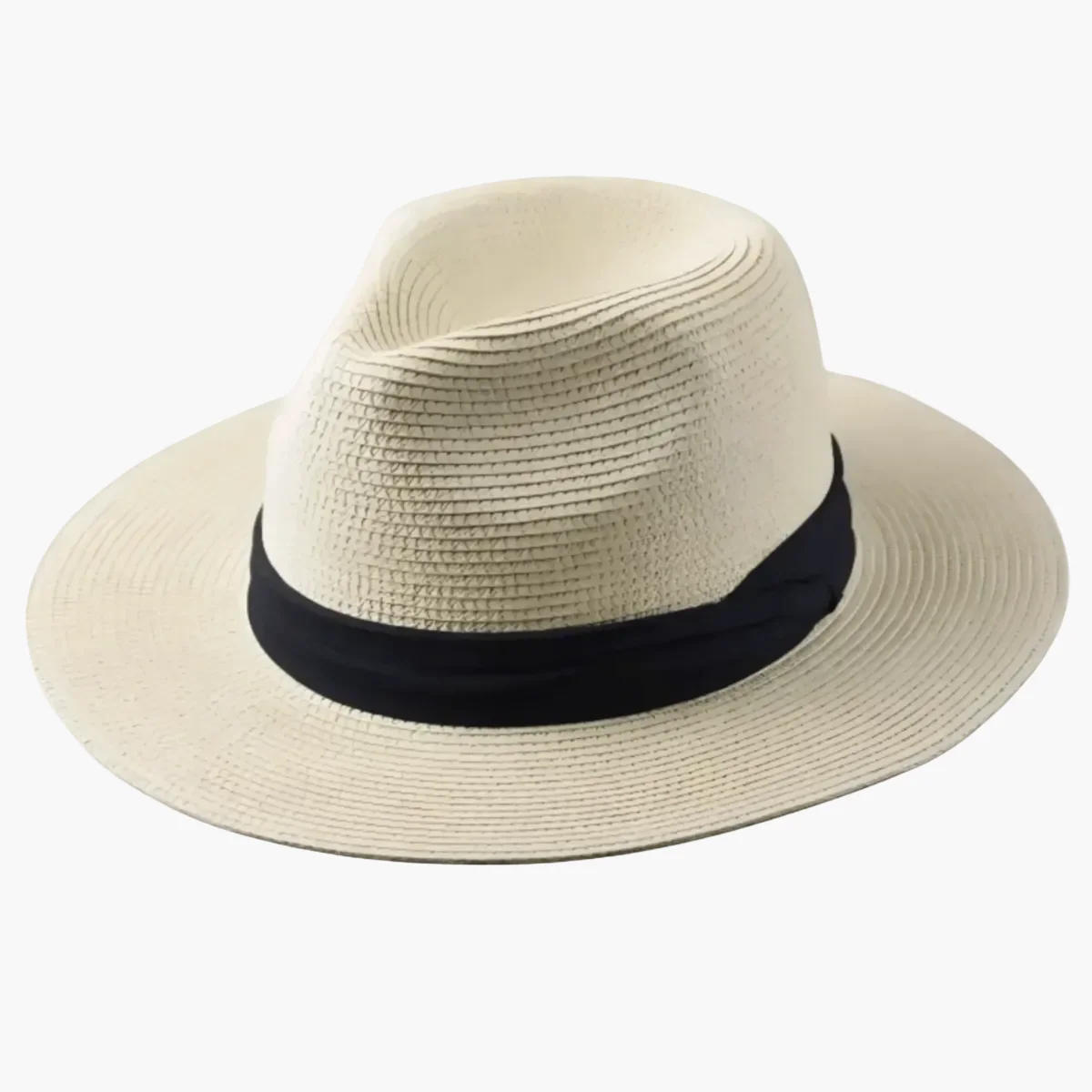 Chapeau Panama Classique pour Homme – Élégance Estivale et Style Urbain - Image 6