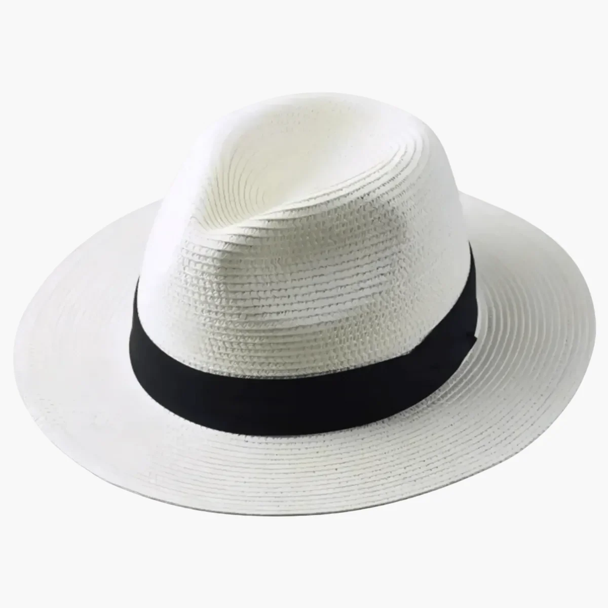 Chapeau Panama Classique pour Homme – Élégance Estivale et Style Urbain - Image 7