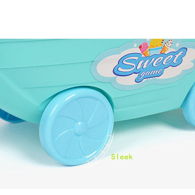 Chariot de glaces et friandises pour enfants – Jeu éducatif et créatif - Image 4