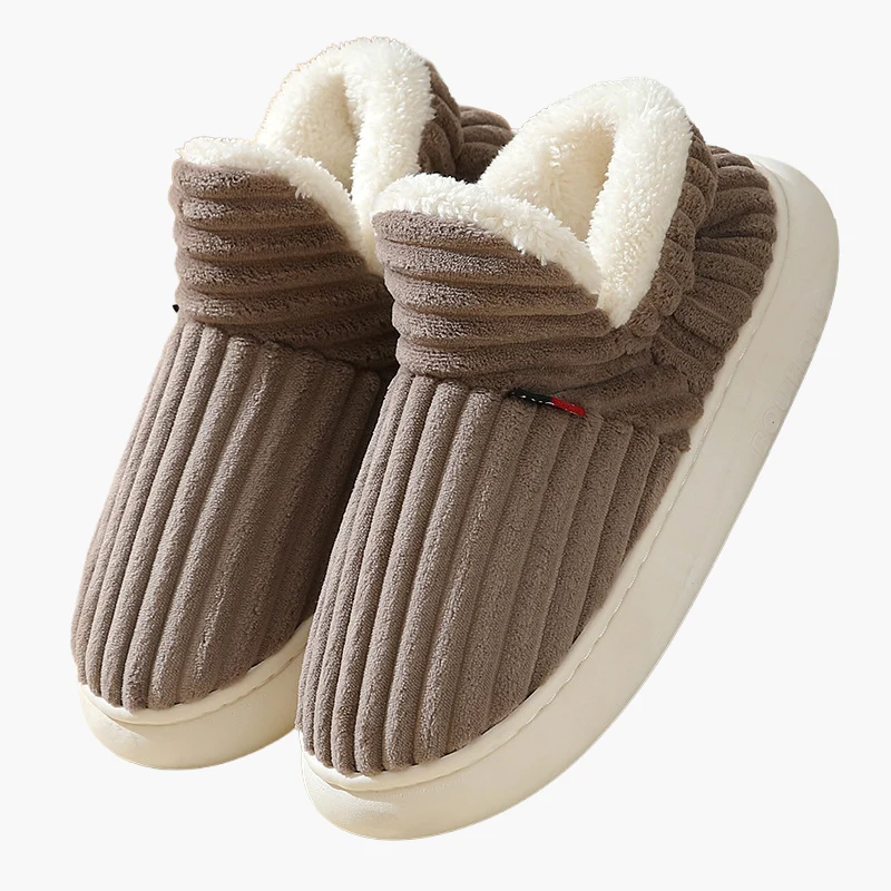 Chaussons d'hiver unisexes ultra confort pour intérieur, style moderne, antidérapants - Image 3