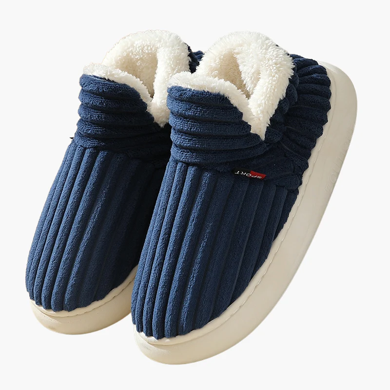 Chaussons d'hiver unisexes ultra confort pour intérieur, style moderne, antidérapants - Image 6