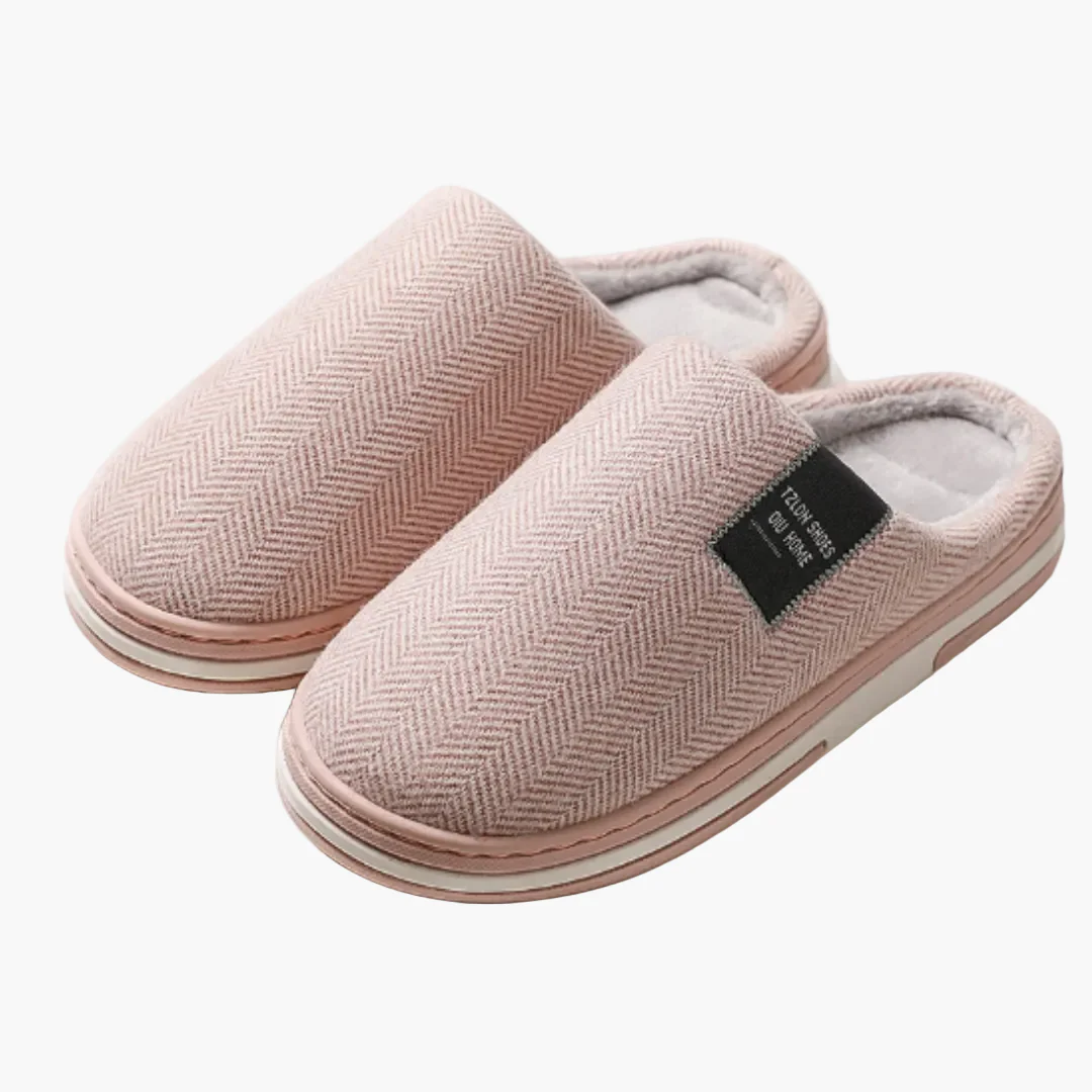 Chaussons Homme Style Classique Confort Maison Relaxation - Image 4