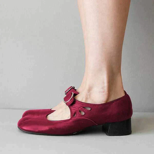 Chaussures à bride femme style rétro confort quotidien élégantes - Image 3