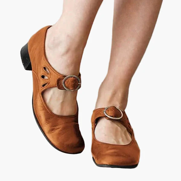 Chaussures à bride femme style rétro confort quotidien élégantes - Image 7