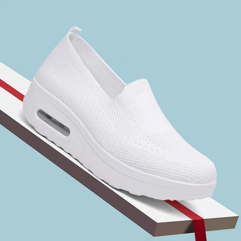 Chaussures décontractées confort pour femme à enfiler – style marche et soutien quotidien - Image 10