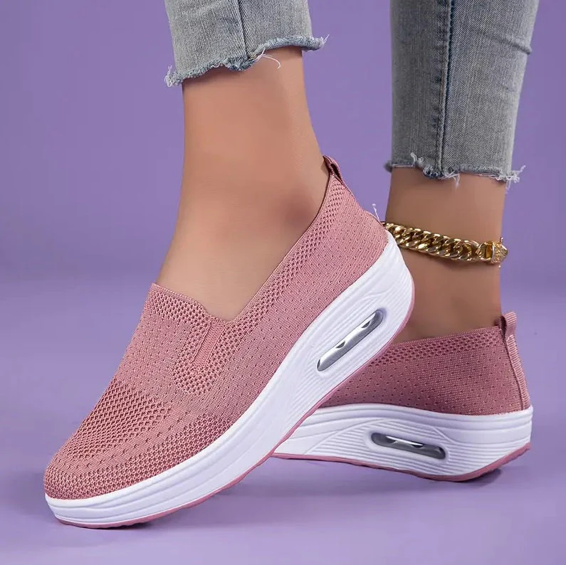 Chaussures décontractées confort pour femme à enfiler – style marche et soutien quotidien - Image 5