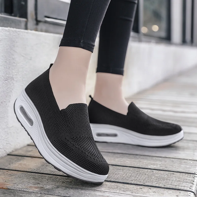 Chaussures décontractées confort pour femme à enfiler – style marche et soutien quotidien - Image 6