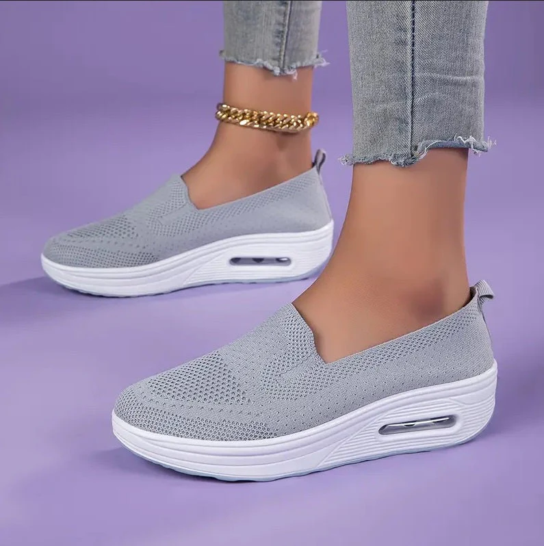 Chaussures décontractées confort pour femme à enfiler – style marche et soutien quotidien - Image 7