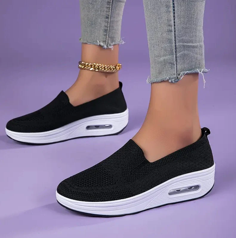 Chaussures décontractées confort pour femme à enfiler – style marche et soutien quotidien - Image 9