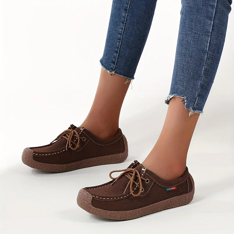 Chaussures décontractées pour femme style mocassin confort quotidien - Image 11