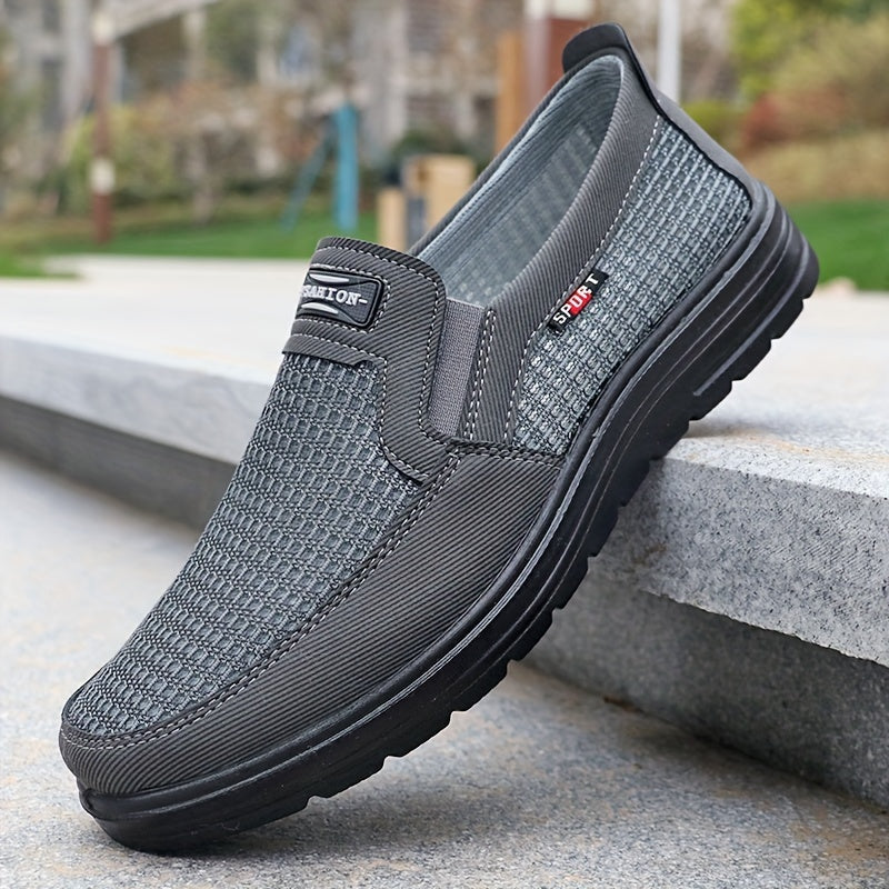 Chaussures décontractées pour homme à enfiler style mocassin confort urbain - Image 2
