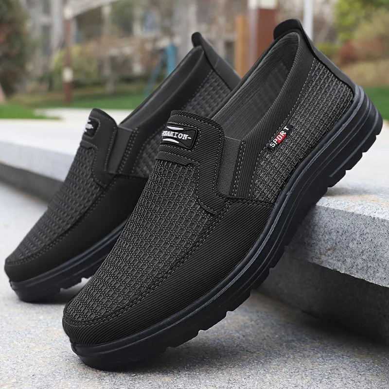 Chaussures décontractées pour homme à enfiler style mocassin confort urbain - Image 3