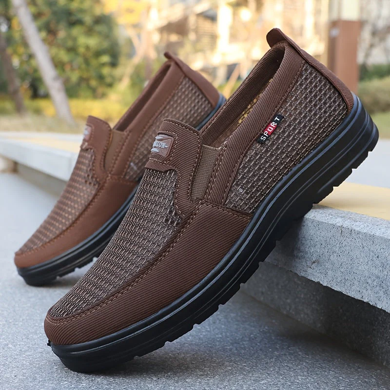 Chaussures décontractées pour homme à enfiler style mocassin confort urbain - Image 4