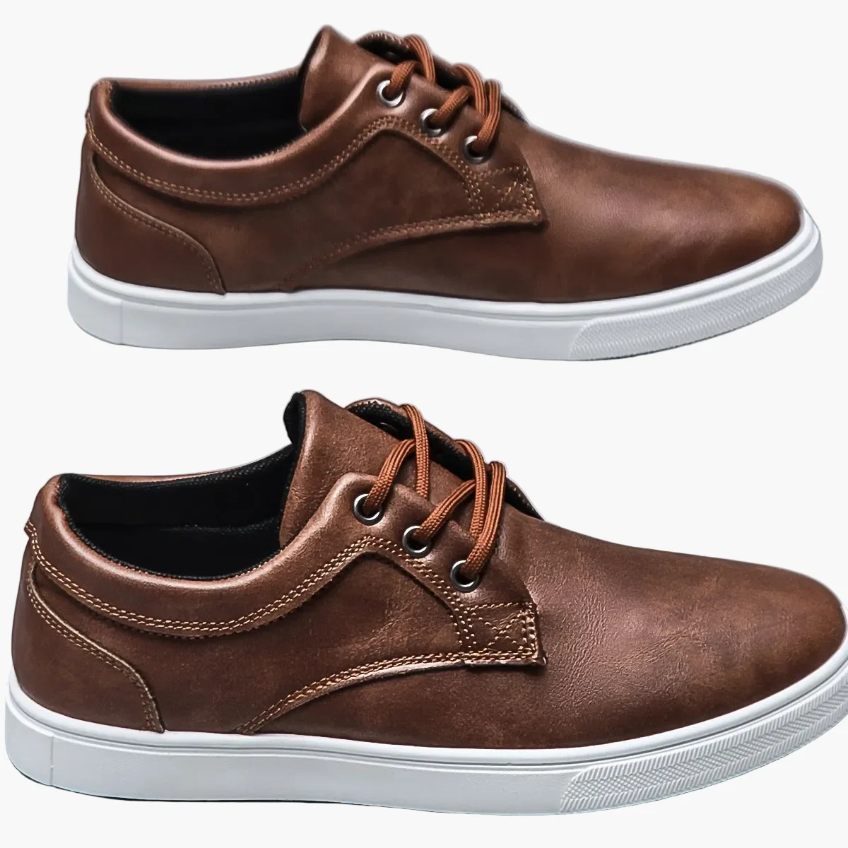 Chaussures décontractées homme style urbain à lacets pour usage quotidien - Image 10