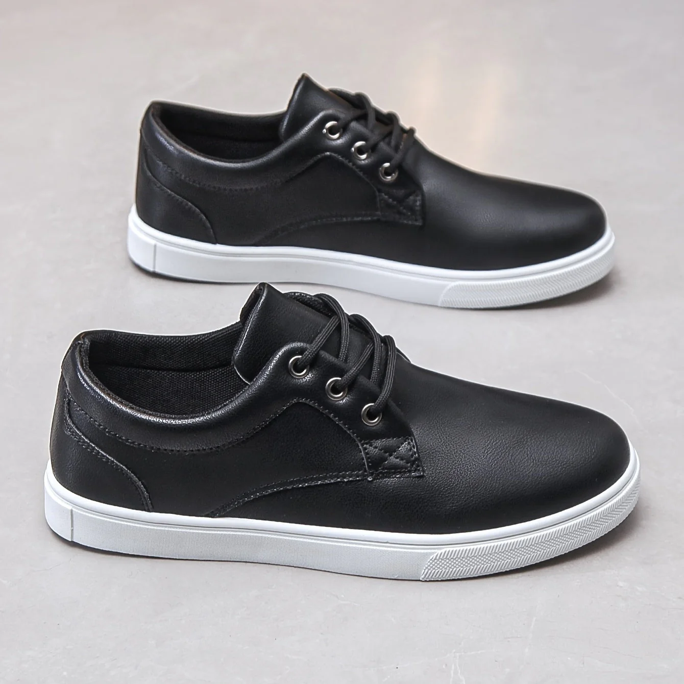 Chaussures décontractées homme style urbain à lacets pour usage quotidien - Image 5