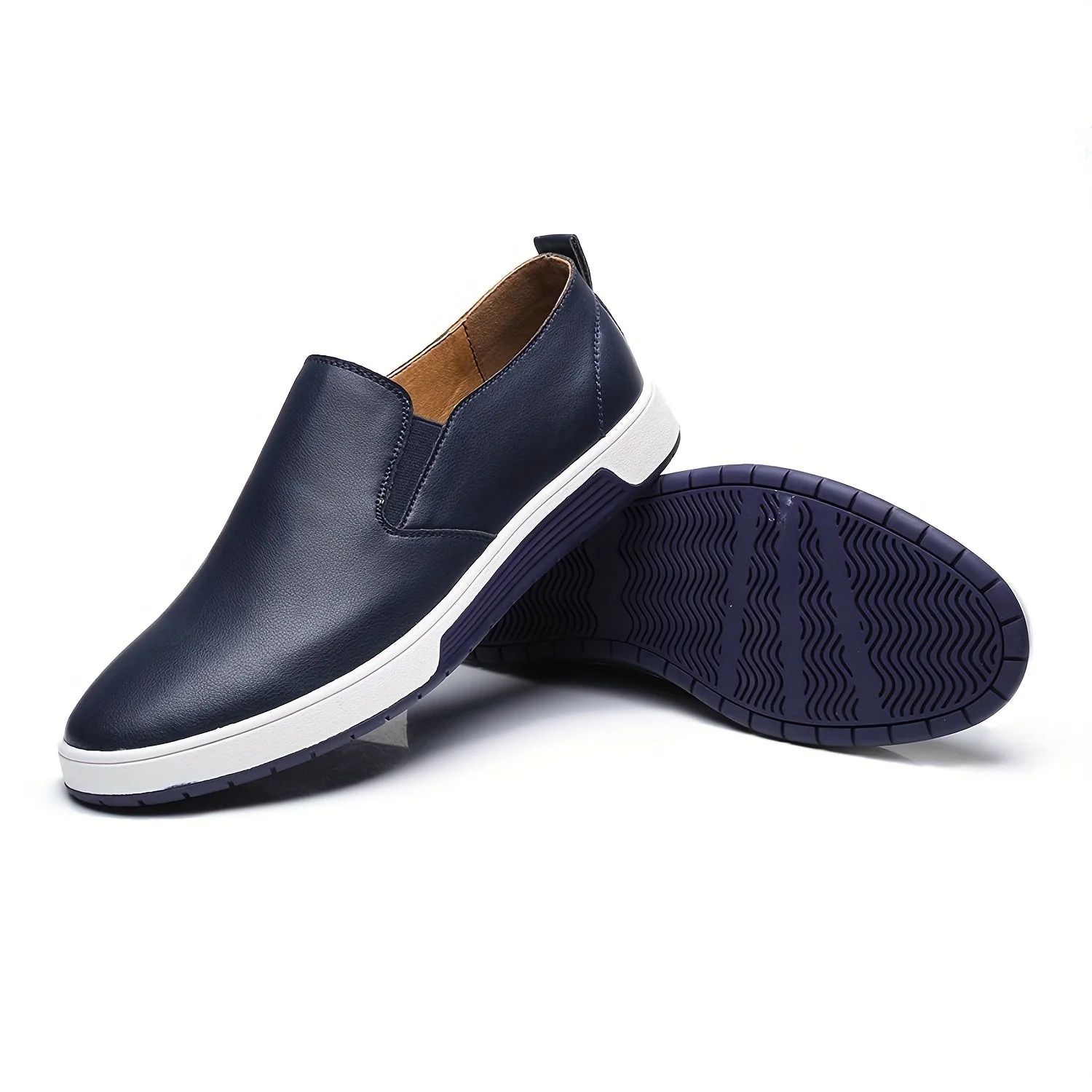 Chaussures décontractées slip-on pour homme style urbain polyvalent - Image 2