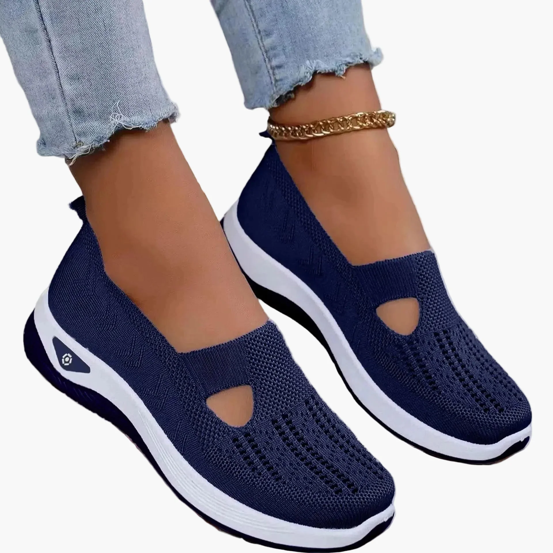 Chaussures Femme Orthopédiques Respirantes Antidérapantes pour Confort Quotidien et Marche - Image 4