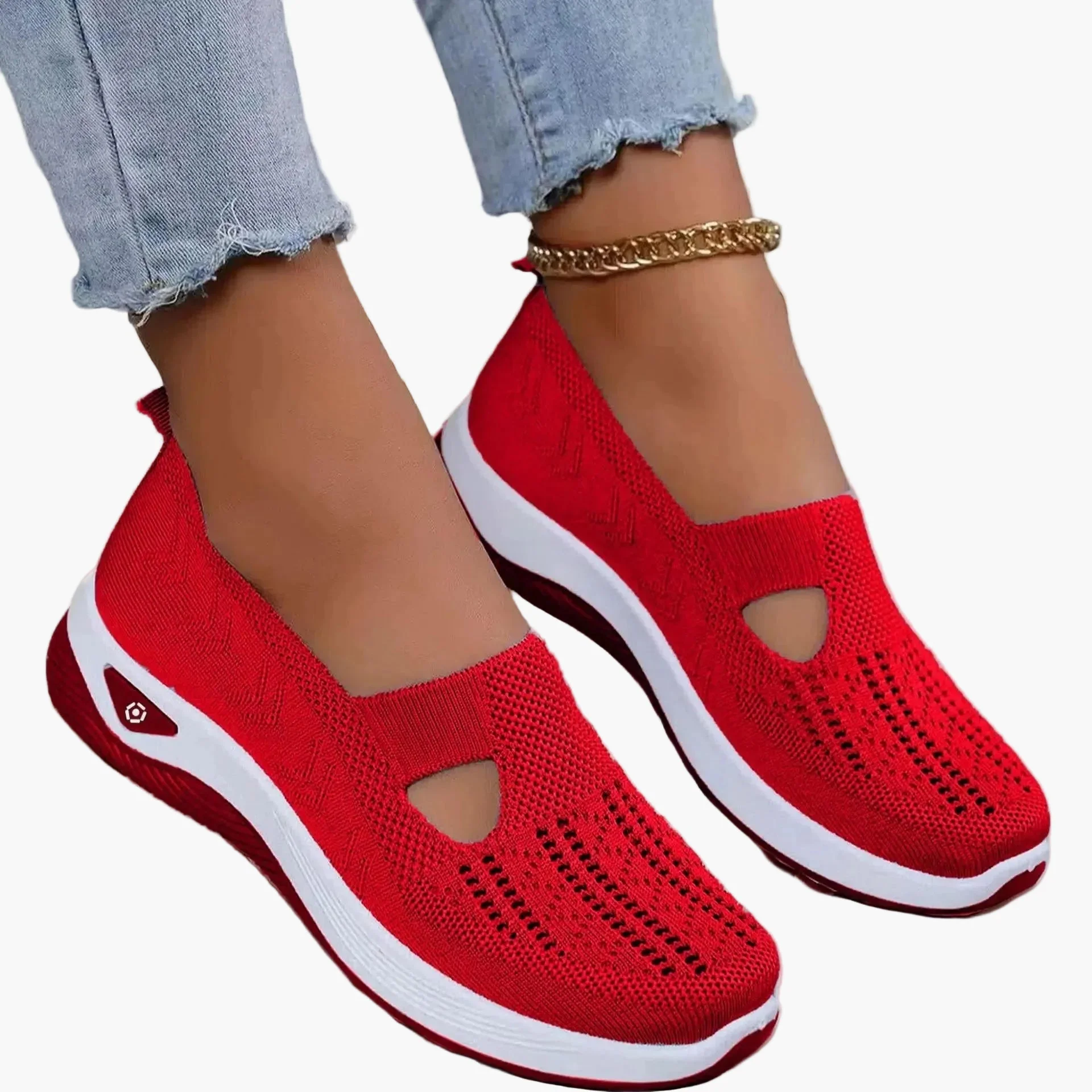 Chaussures Femme Orthopédiques Respirantes Antidérapantes pour Confort Quotidien et Marche - Image 5