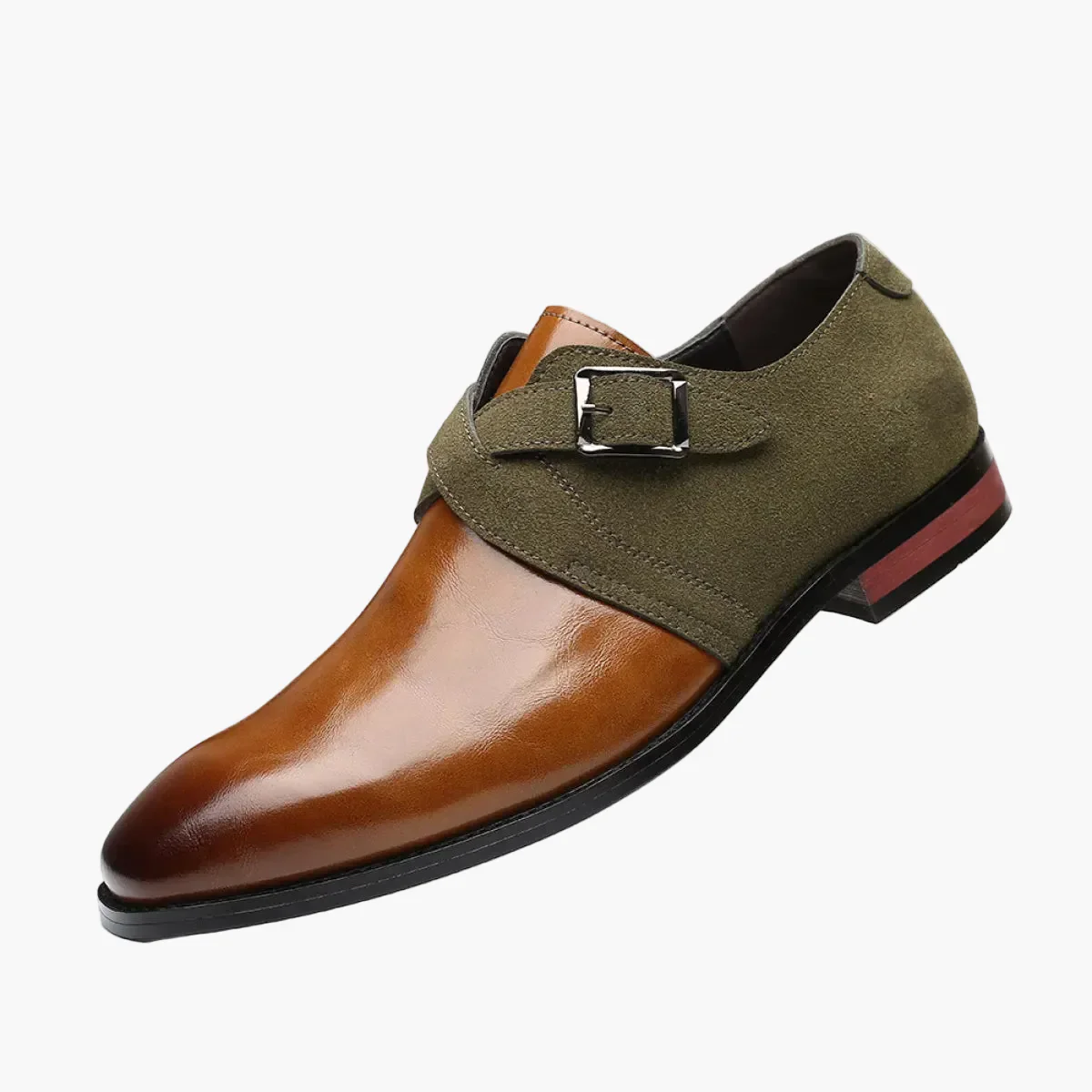 Chaussures habillées à boucle double pour homme style urbain chic - Image 7