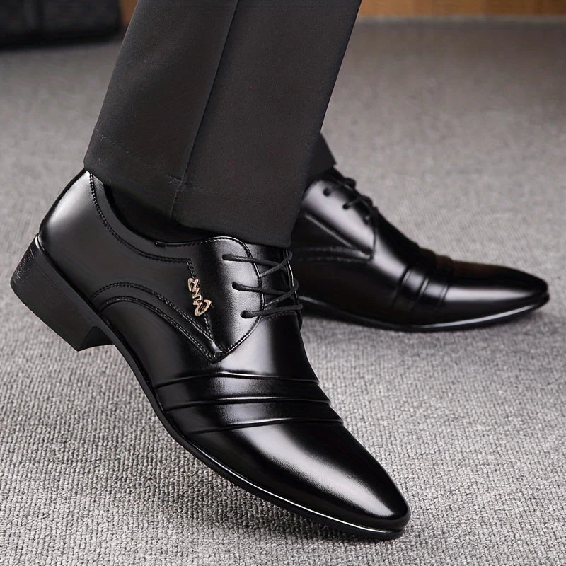 Chaussures habillées business élégantes pour homme à bout pointu – Style professionnel bureau et cérémonies - Image 3