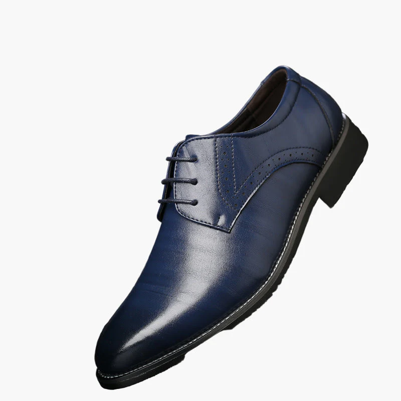 Chaussures habillées homme à lacets style brogue pour occasions formelles et affaires - Image 3