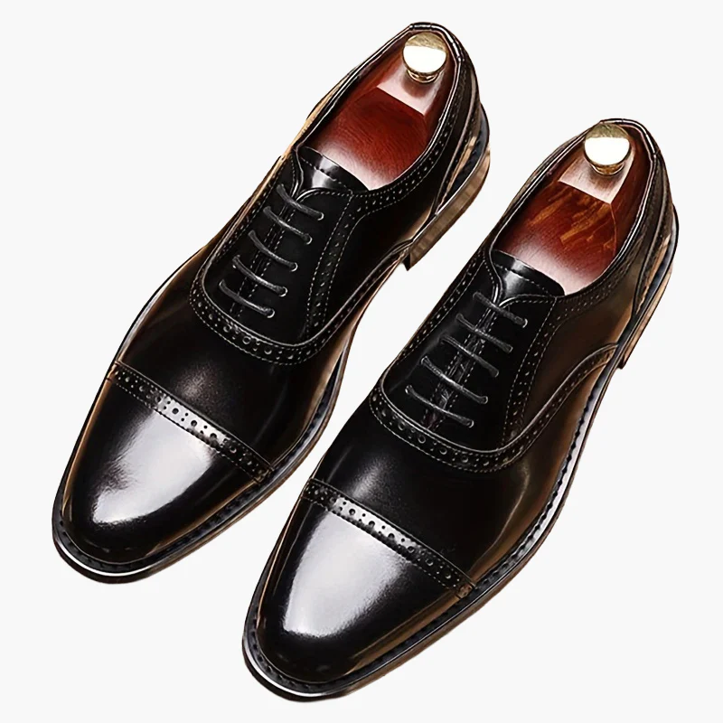 Chaussures habillées homme élégantes à lacets style business et quotidien - Image 9