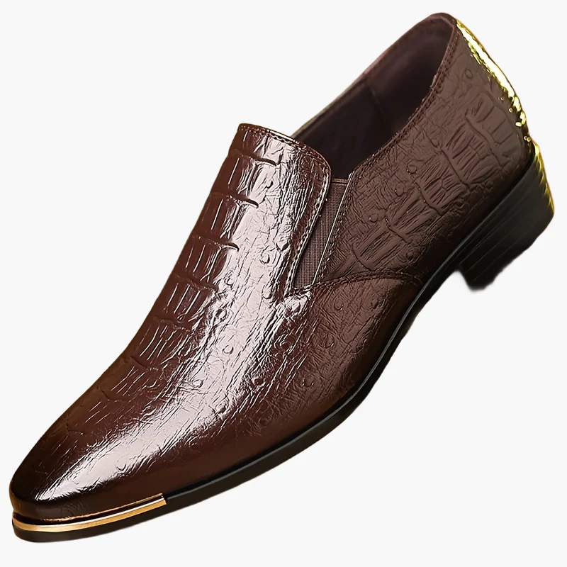 Chaussures habillées homme élégantes à enfiler style mocassin – Pour affaires et occasions formelles - Image 4